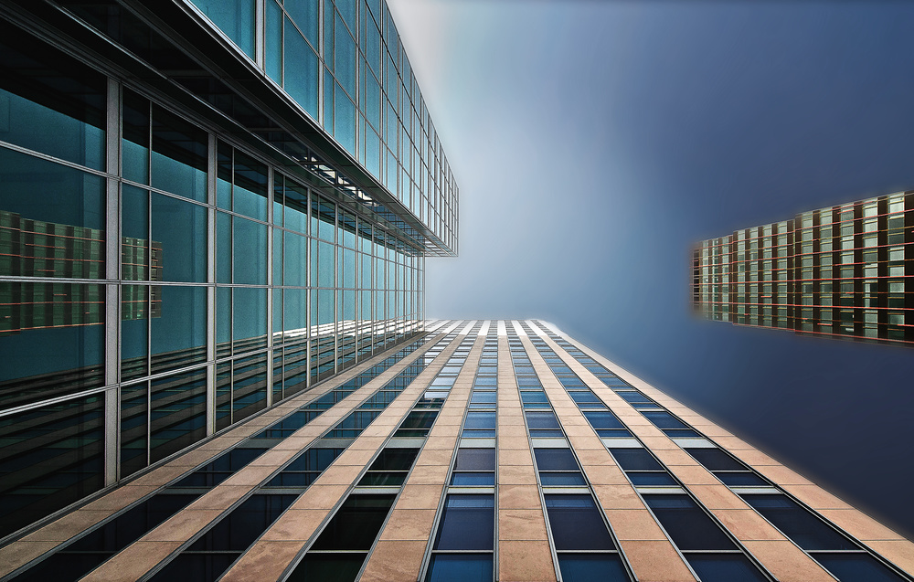 Up and reflection von Henk Van Maastricht