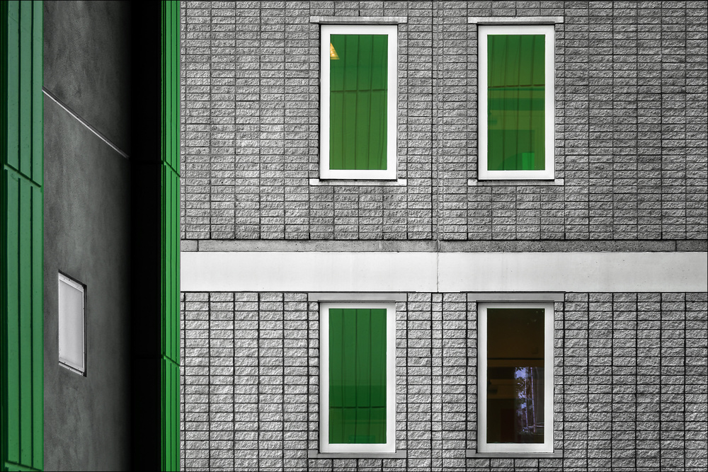 Neighbors green.! von Henk Van Maastricht