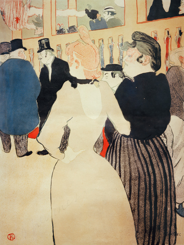 La Goulue im M.R von Henri de Toulouse-Lautrec