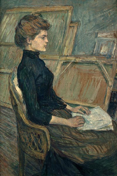 Mädchen im Atel von Henri de Toulouse-Lautrec