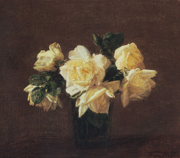 Yellow Roses von Henri Fantin-Latour