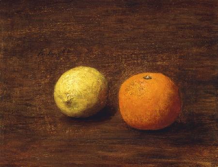 Stillleben, citrus and orange