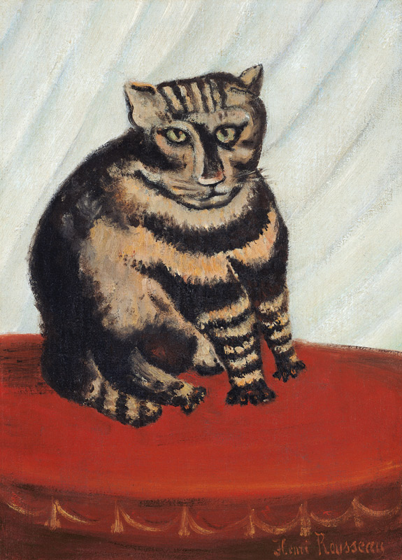 The Tabby von Henri Julien Félix Rousseau