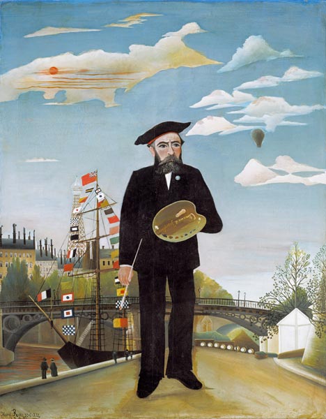 Selbstbildnis von Henri Julien Félix Rousseau