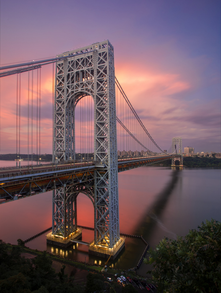 Bridge Sunset von Herbert Rong