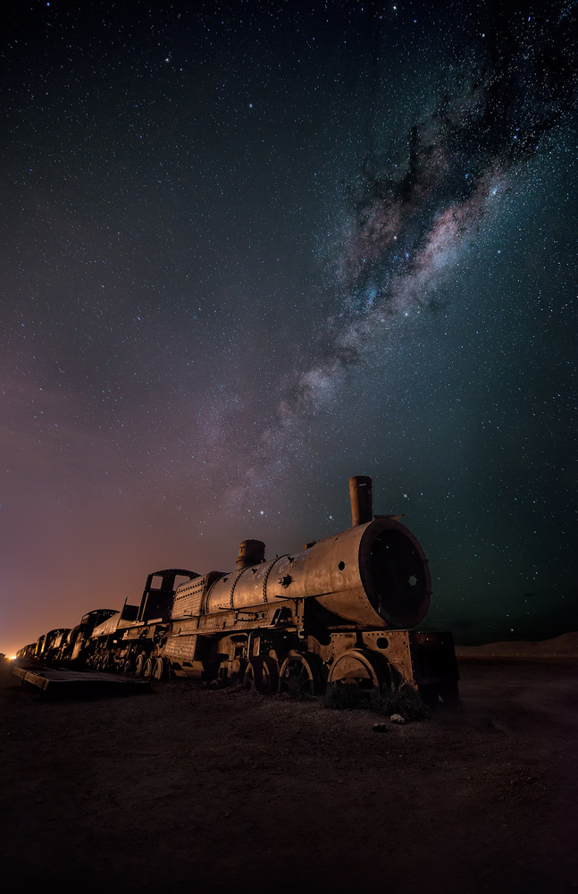 Night On The Galactic Railroad... von Hernan Calderon Velasco