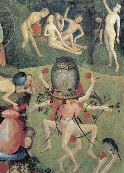 Bosch, Garten der Lüste, Ausschnitt von Hieronymus Bosch