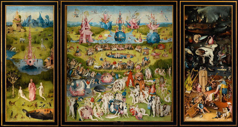 Der Garten der Lüste von Hieronymus Bosch