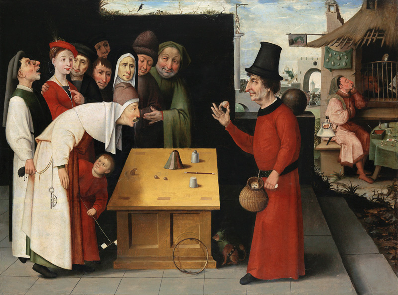 Der Scharlatan von Hieronymus Bosch