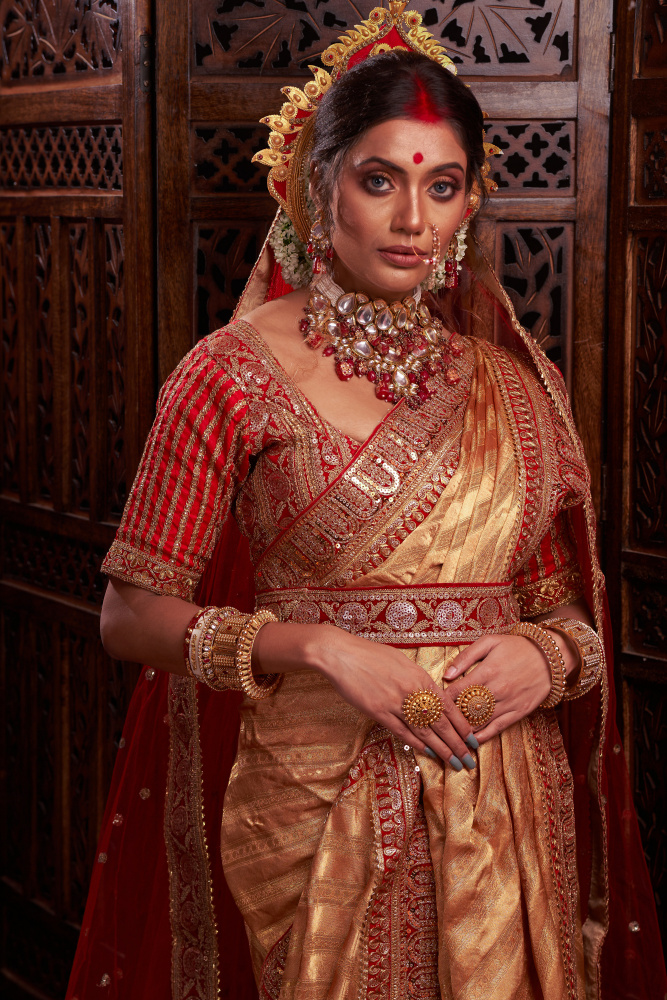 Indian Bride von HIRAK BHATTACHARJEE