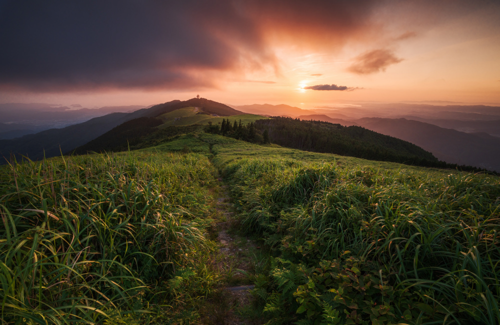 The Road to Sunset von Hiroaki Ikeshita