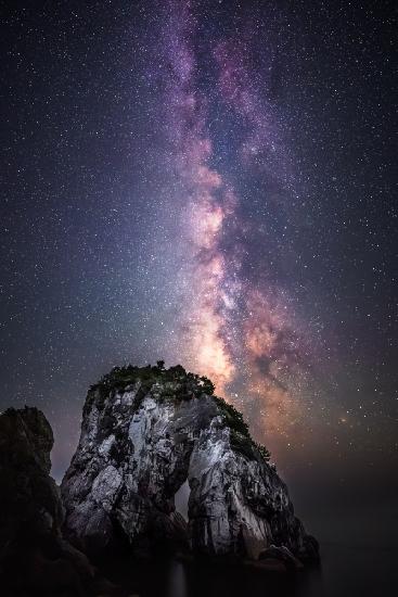 Milkyway on the rock