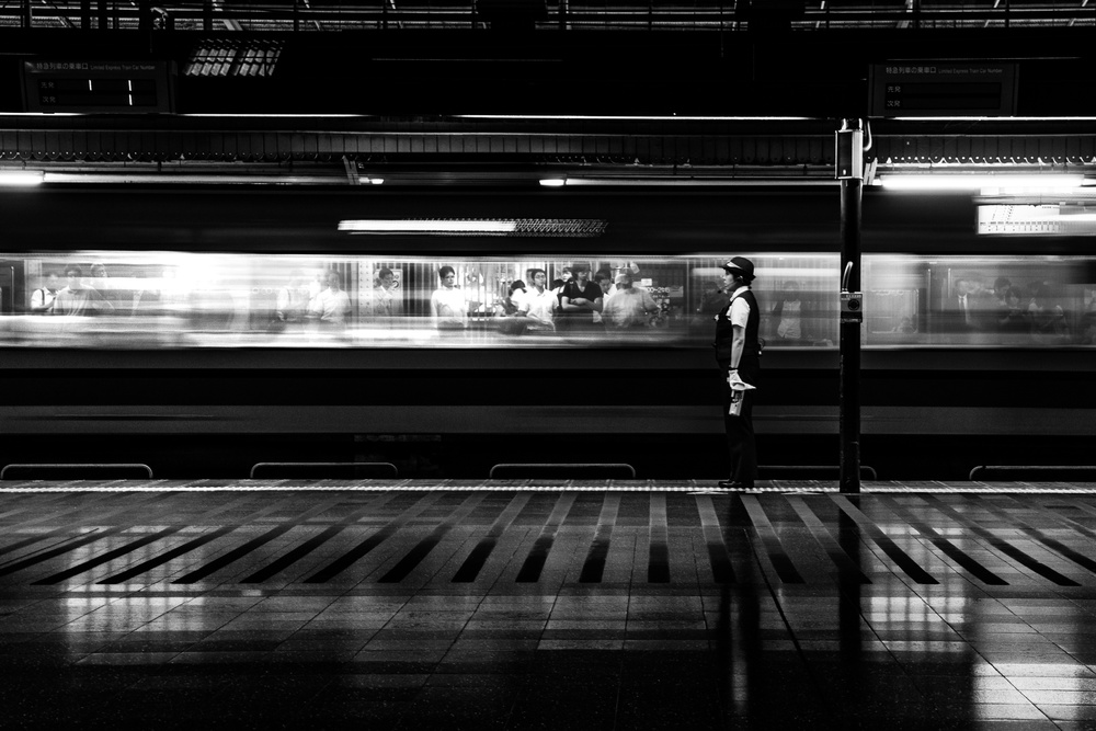 Night station von Hiroaki Kuroda