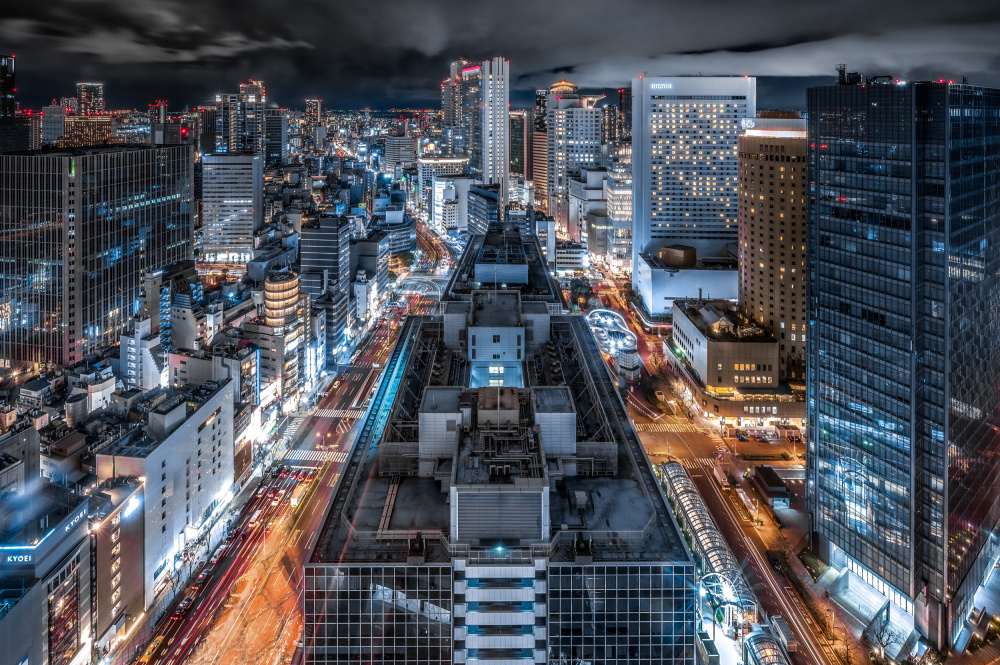 Osaka Night View von まちゅばら/Hiroki Matsubara