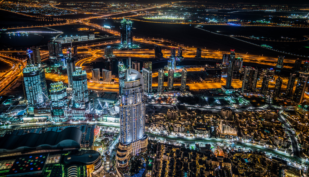 Dubai Night von Holger Schmidtke