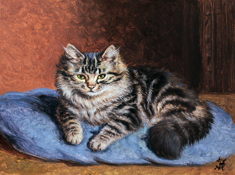 The Blue Cushion von Horatio Henry Couldery