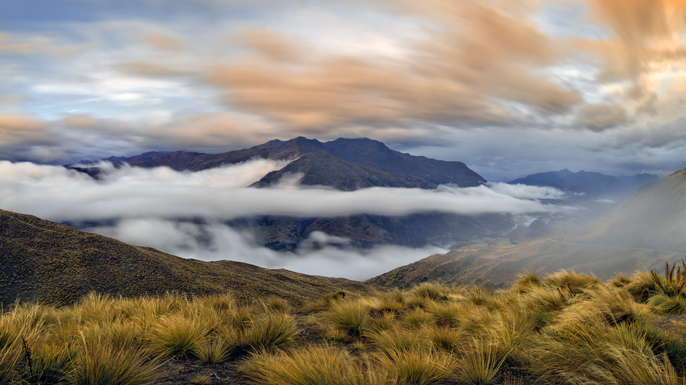 Cardrona Morning von Hua Zhu