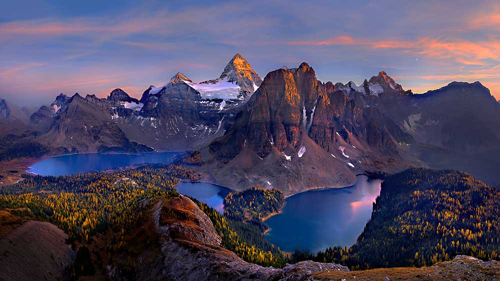 Mount Assiniboine von Hua Zhu