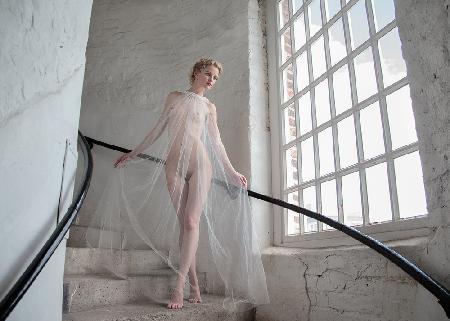 Lady In The Stairwell