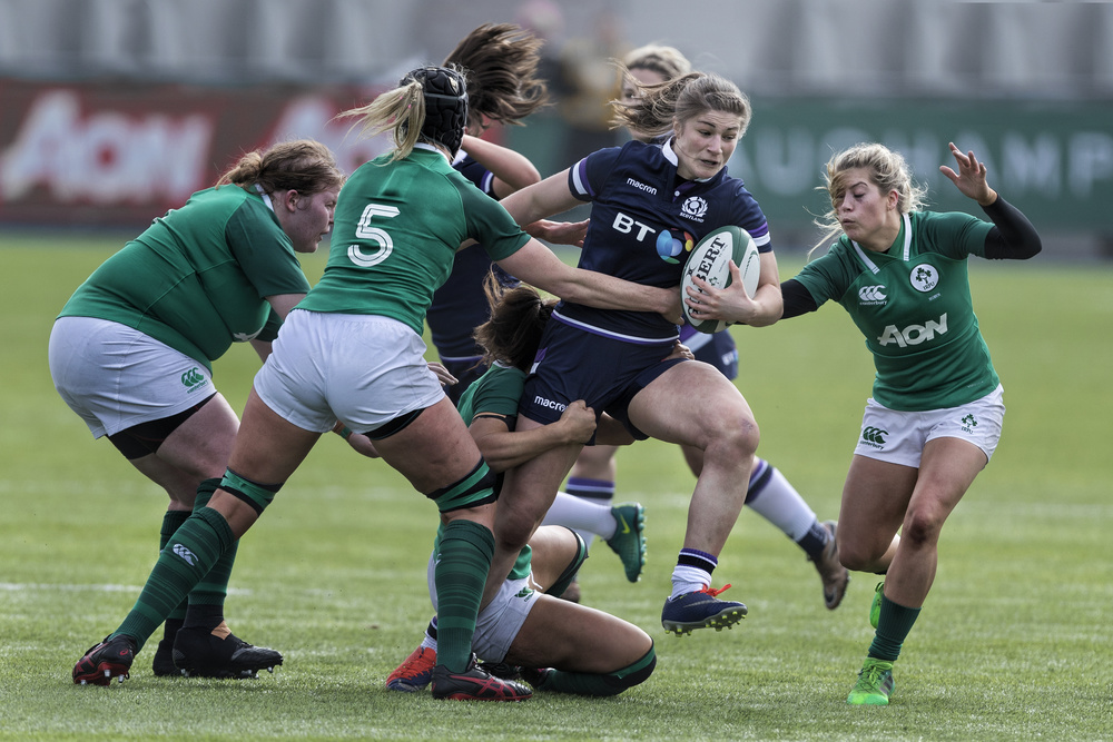 Ireland Vs Scotland von Hugh Wilkinson