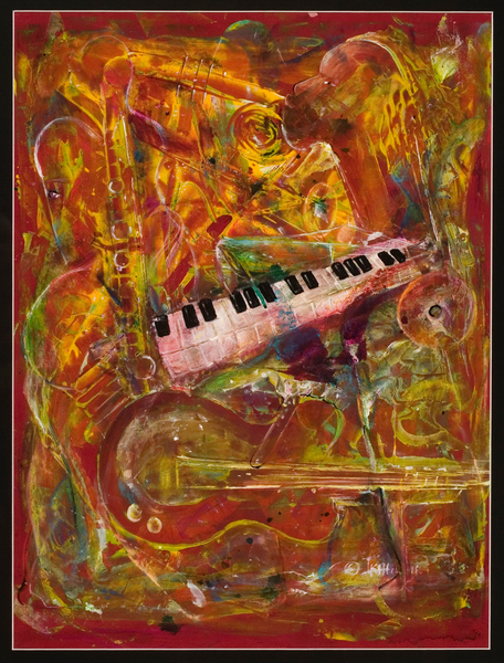 Symphony in Red von Ikahl  Beckford