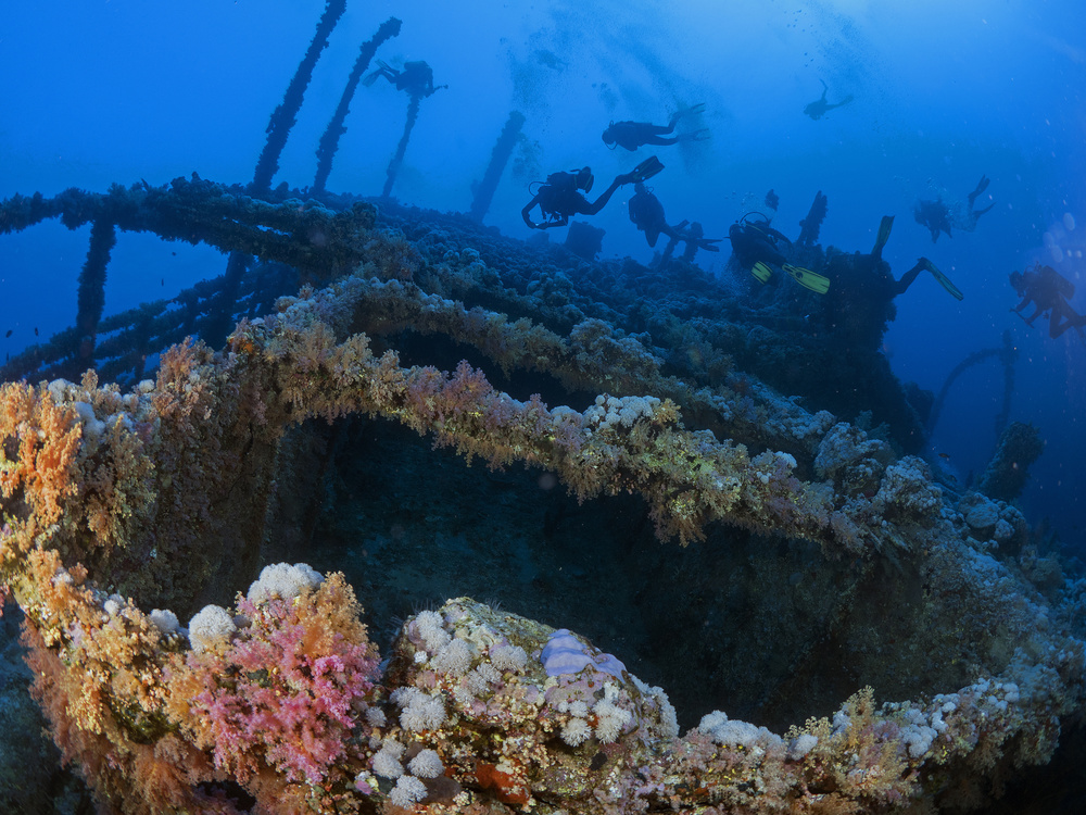 Wreck of the Numidia von Ilan Ben Tov