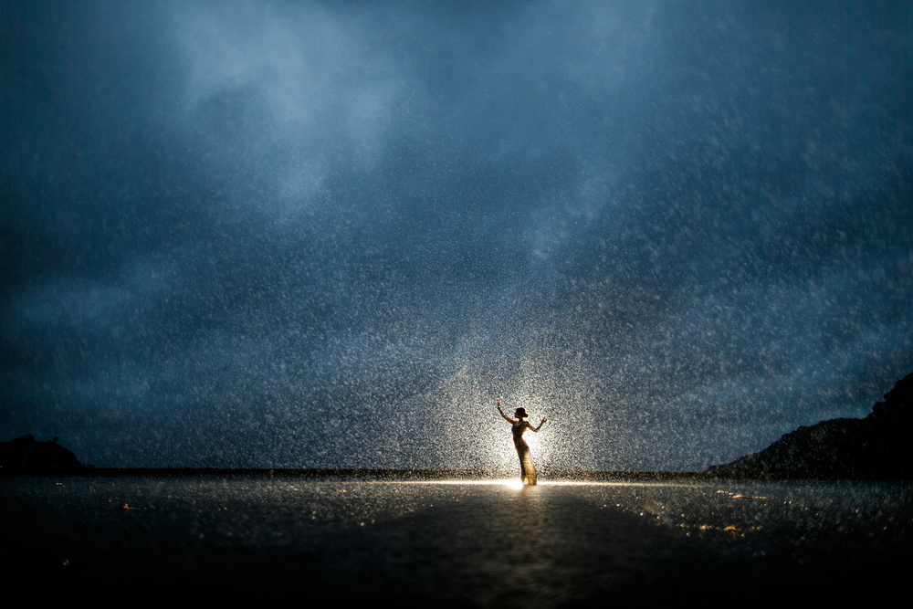 Rainy Silhouette von Ilko Allexandroff