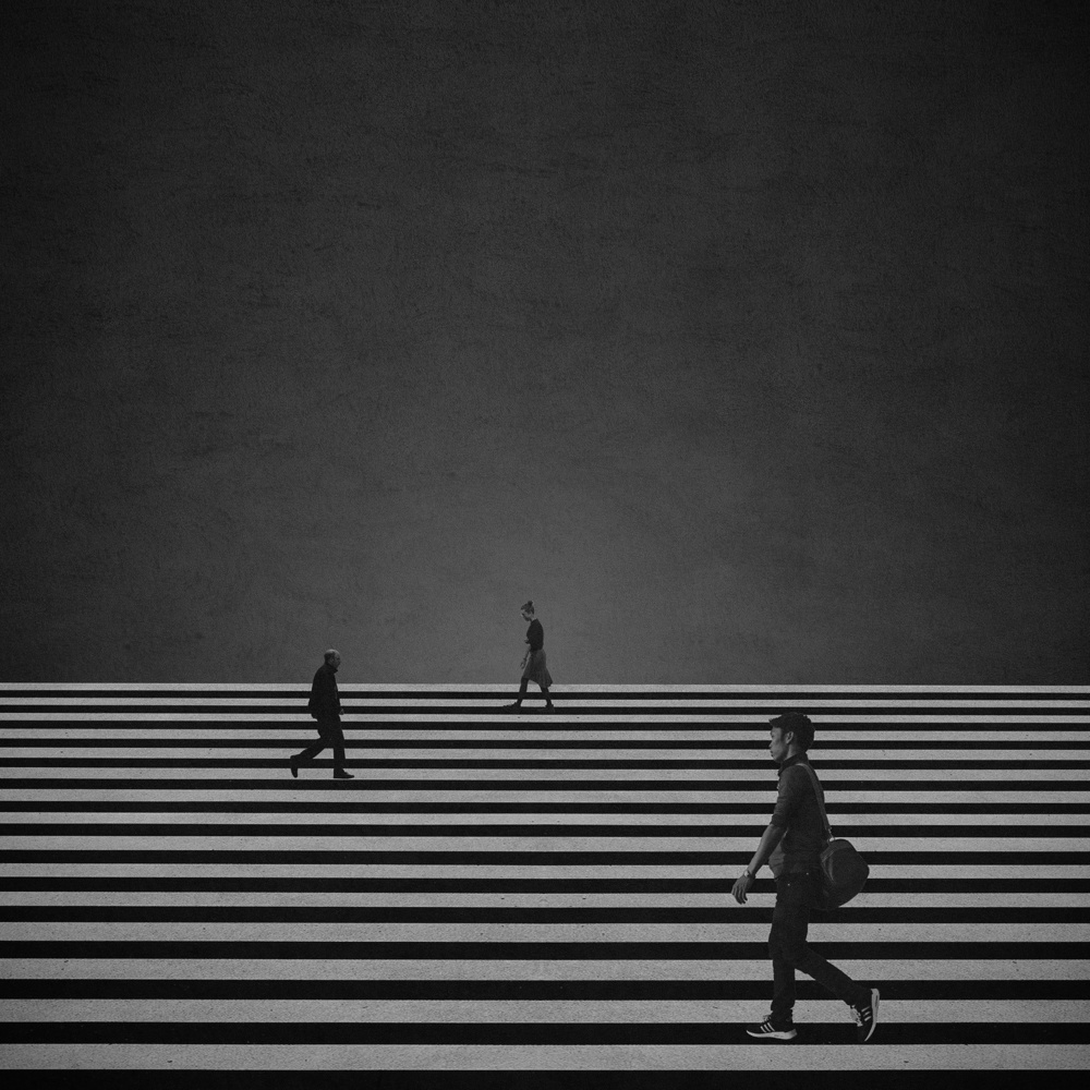 Walking on stripes von Inge Schuster