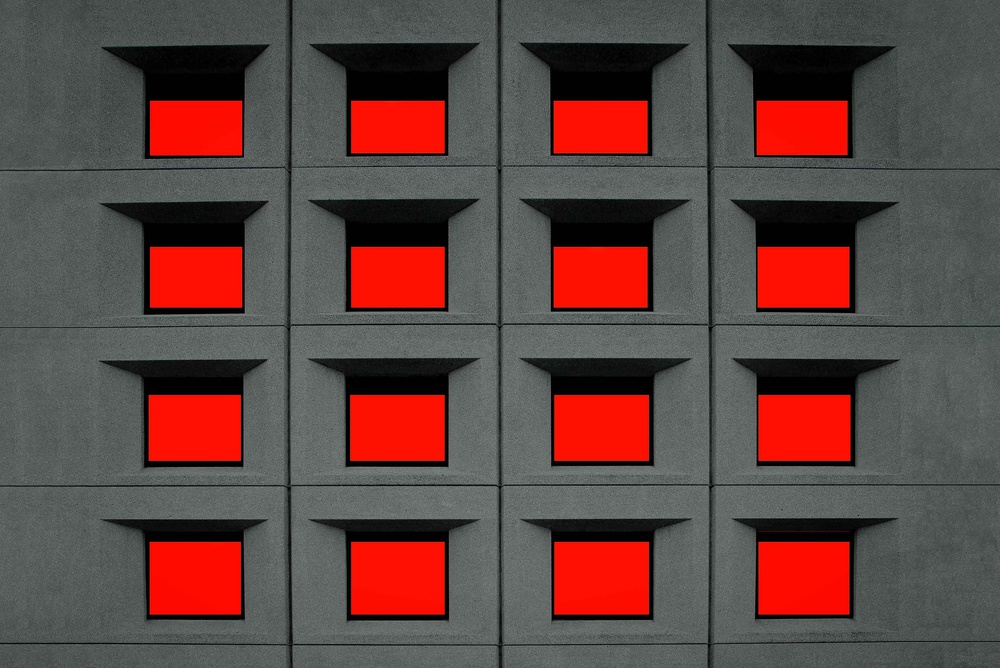 Red squares von Inge Schuster