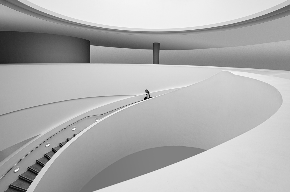 Spiral staircase Museum of Liverpool von Inge Schuster