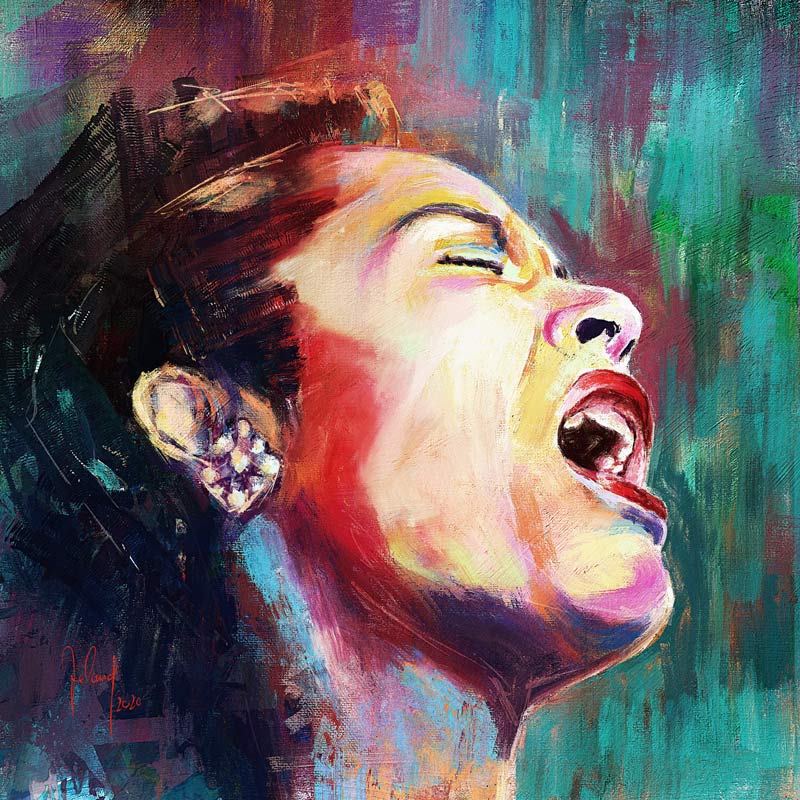 Billie Holiday von Georg Ireland