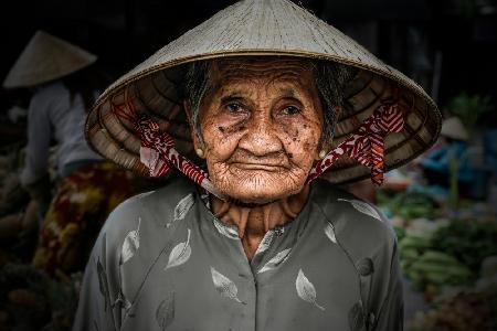 Shopping at the market