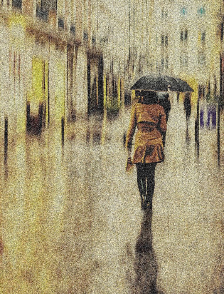 Under the rain von Isabelle DUPONT