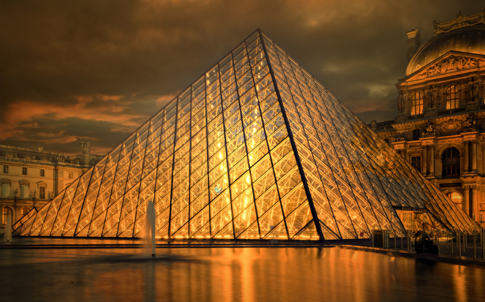 Paris Le Louvre von Isabelle DUPONT