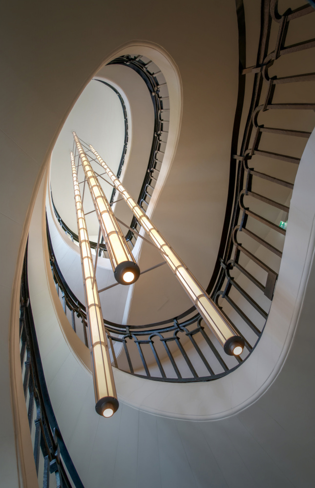 Stairs with lights von Isabelle DUPONT