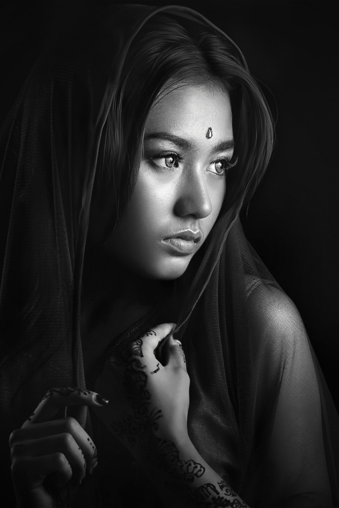 india girl von Ivan Lee