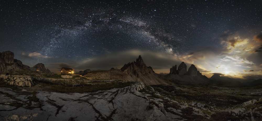 Galaxy Dolomites von Ivan Pedretti