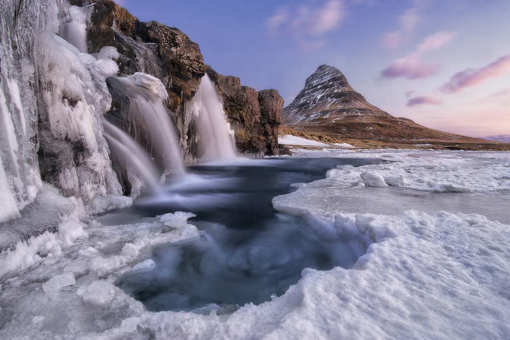 Kirkjufell Foss von Ivan Pedretti