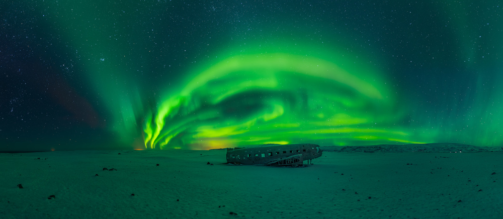 Night in Iceland von Ivan Pedretti