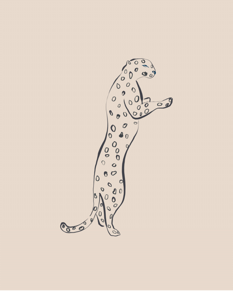 Leopard von Ivy Green Illustrations