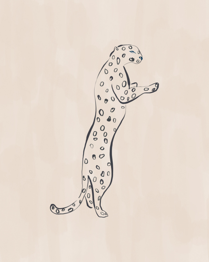 Leopard von Ivy Green Illustrations