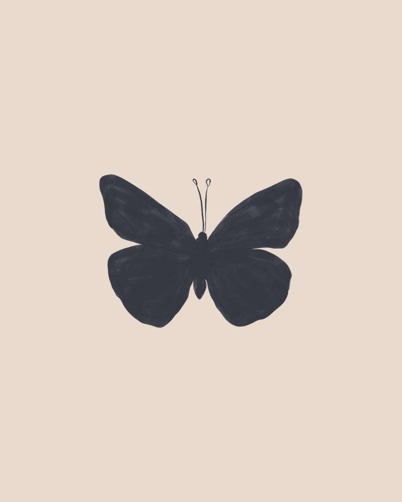 Butterfly von Ivy Green Illustrations