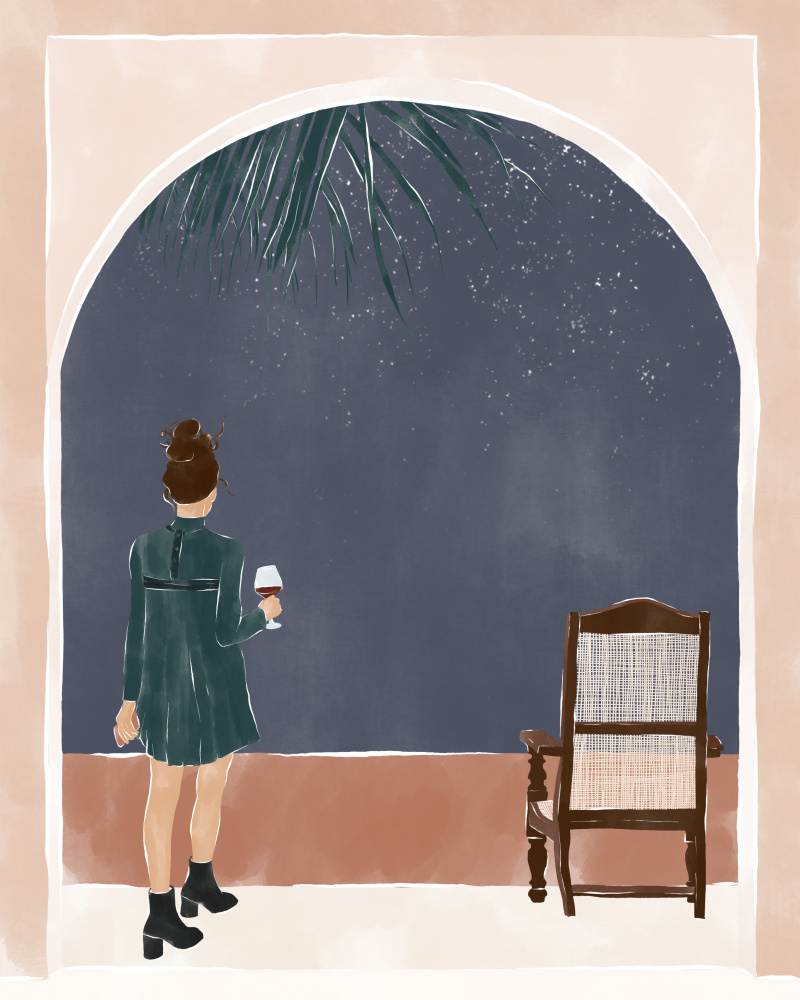 Starry Night von Ivy Green Illustrations