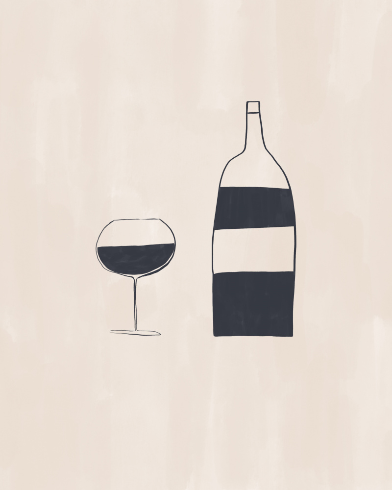 Wine von Ivy Green Illustrations