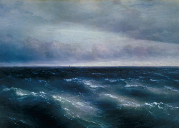 The Black Sea von Iwan Konstantinowitsch Aiwasowski