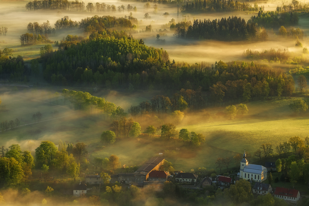 The Soft Touch of Morning Light von Izabela Laszewska-Mitrega/Darek Mitrega