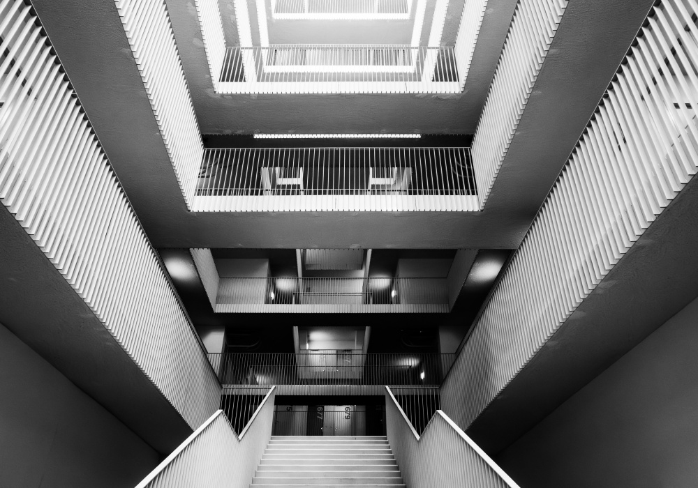 Stairs to floors von Jaap Koer