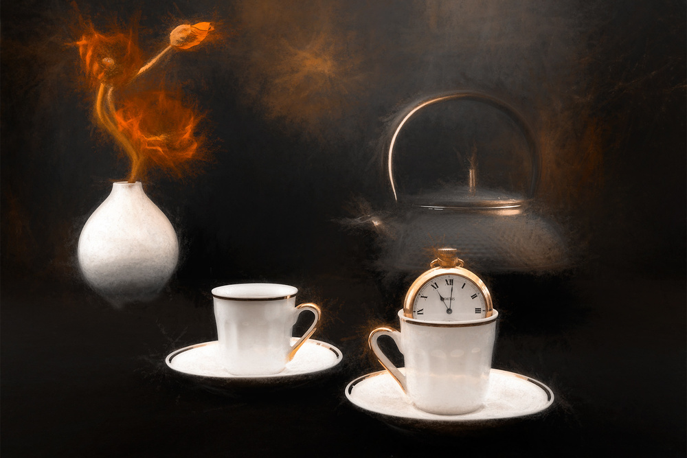 Tea time ... von Jackie Matthews