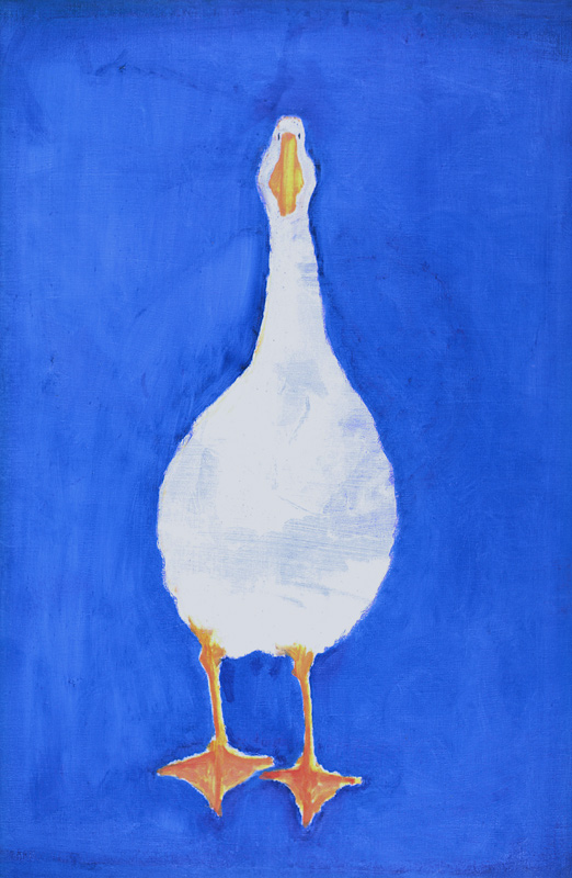 It''s a Lovely Day to be a Goose, 2000 (oil on canvas)  von Jacob  Sutton