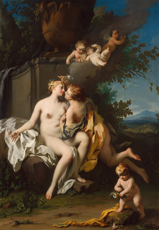 Cupid and Psyche von Jacopo Amigoni